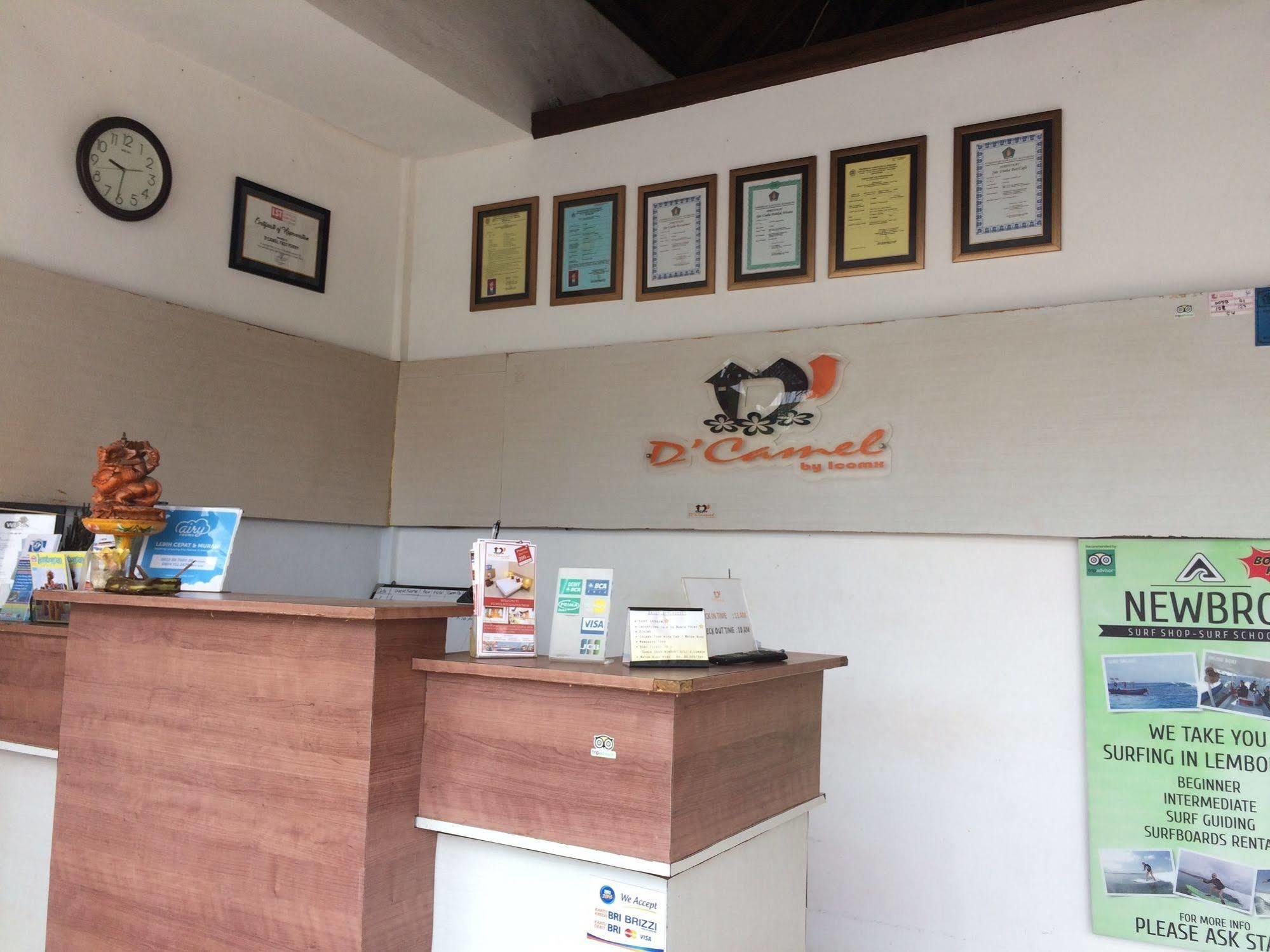 D'Camel Hotel Lembongan Экстерьер фото