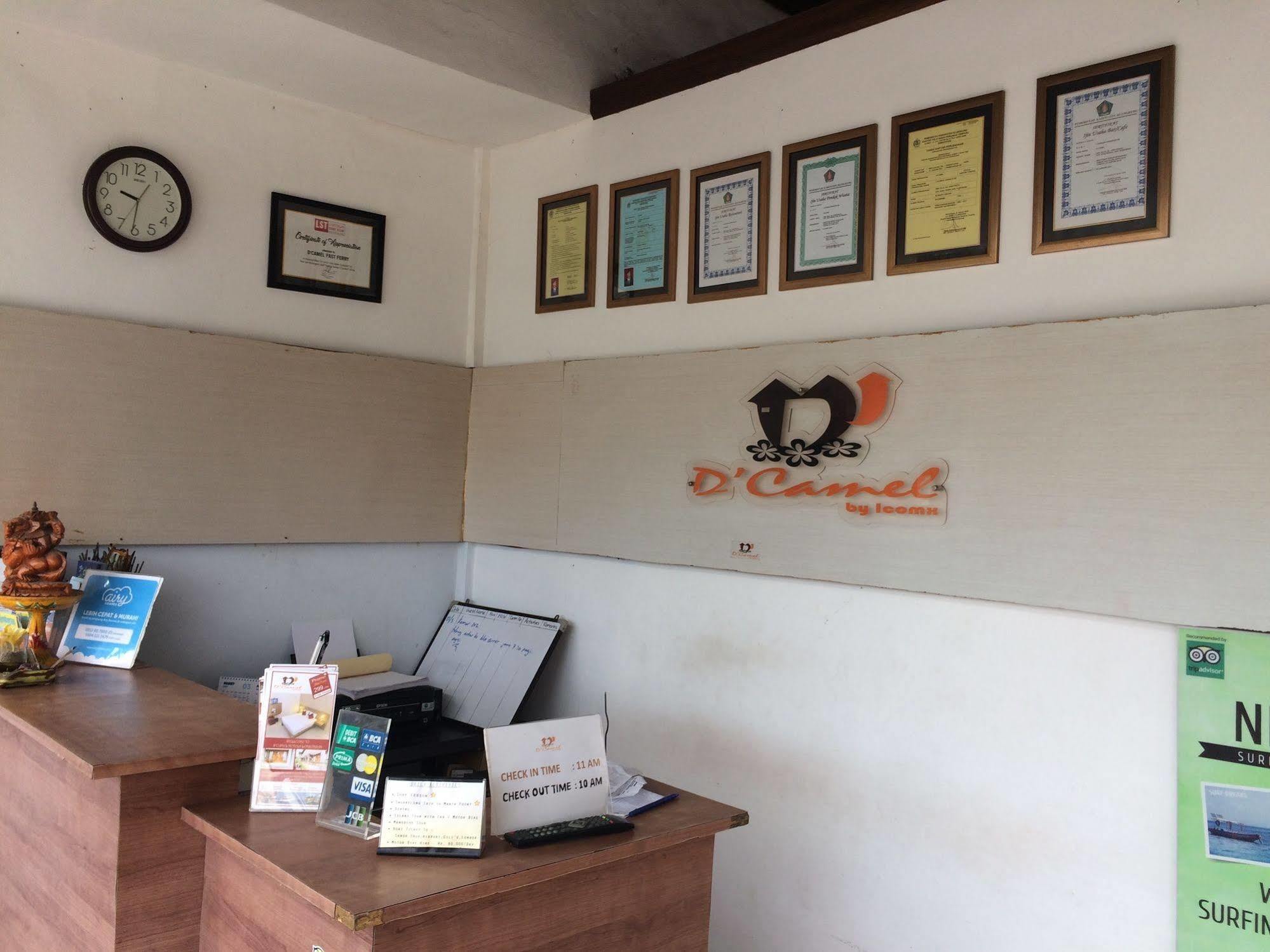 D'Camel Hotel Lembongan Экстерьер фото